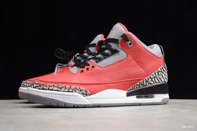 Cheap TBkick Cement Jordan 3 Air CK5692-600 Red 0824